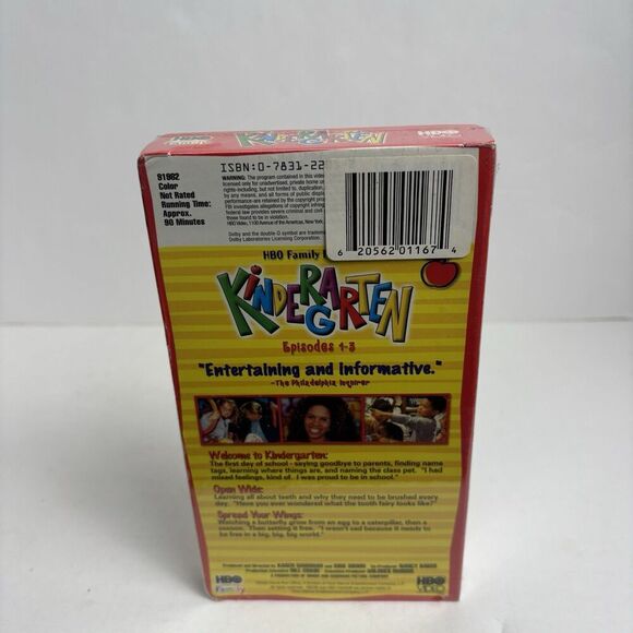 HBO Family Welcome To Kindergarten VHS Tape Sealed Vol-1 Ep-1-3 - Picture 4 of 6